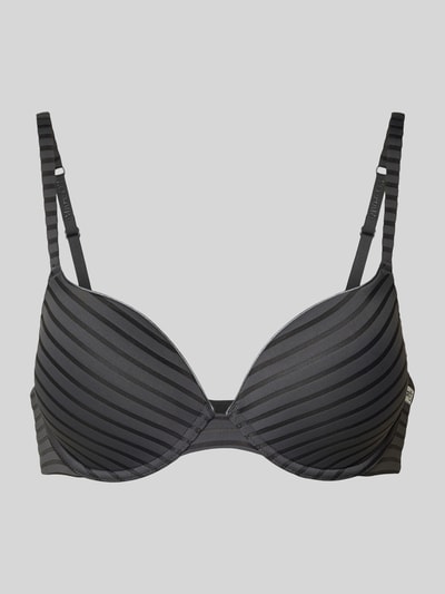 Marc O'Polo BH mit Streifenmuster Black 1