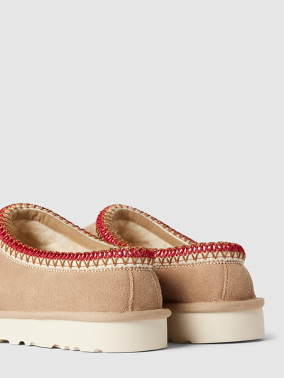 UGG Hausschuhe aus Leder mit Label-Detail Modell 'TASMAN' Sand 2