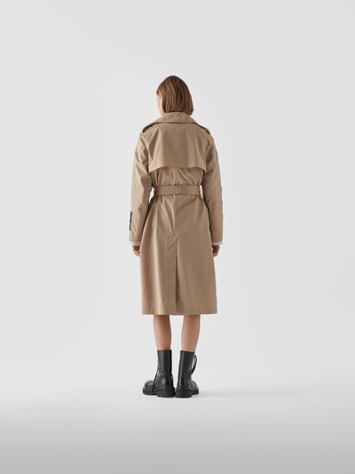 MSGM Trenchcoat mit Cut Out Sand 5