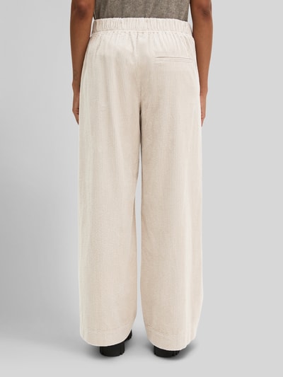 Marc O'Polo Wide Leg Cordhose aus reiner Baumwolle Stein 5