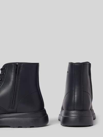 Armani Exchange Boots aus echtem Leder Modell 'LEA' Black 2