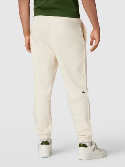 Lacoste Sweatpants mit elastischen Abschlüssen Offwhite 5