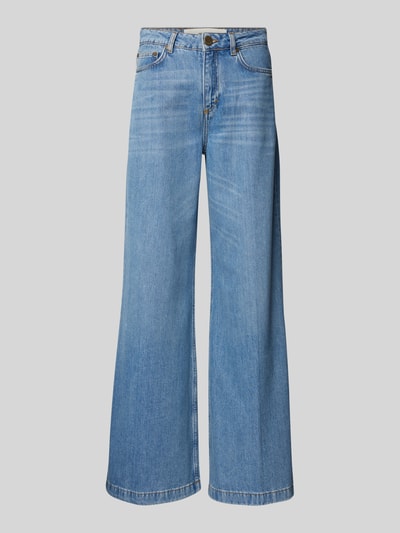 Goldgarn Wide Leg Jeans im 5-Pocket-Design Modell 'LUISENPARK' Blau 2