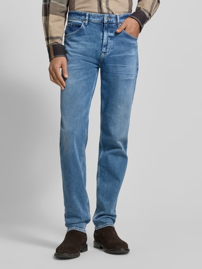 BOSS Regular fit jeans van katoenmix, model 'RE.MAINE' Lichtblauw - 4