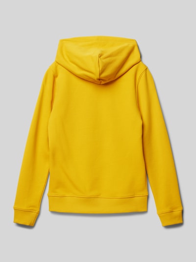 Calvin Klein Jeans Hoodie met labelprint Oranje - 3