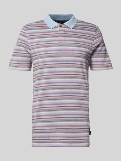 PAUL SMITH Poloshirt mit kurzer Knopfleiste Pink 2