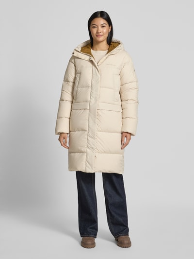 PEAK PERFORMANCE Regular fit gewatteerde lange jas met vulling van eendendons, model 'Quiver' Beige - 4