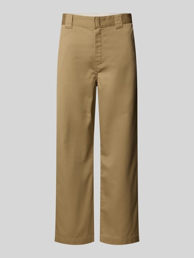 Produktfoto, Hose mit Gesäßtaschen Modell 'Denison' von Carhartt Work In Progress, beige, Relaxed Fit, Baumwoll-Mix, klare Linien, glatte Textur
