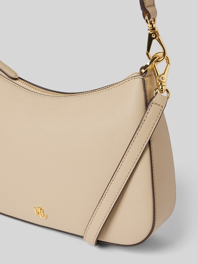 Lauren Ralph Lauren Handtasche mit Label-Applikation Modell 'DANNI' Sand 3