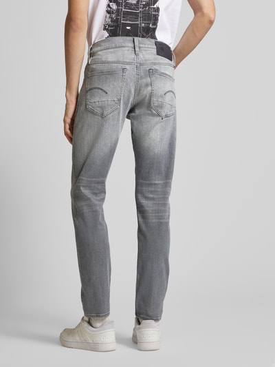 G-Star Raw Slim Fit Jeans im Used-Look Hellgrau 5