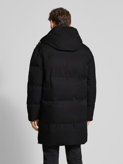 GOFRANCK Kurtka pikowana z zamkiem błyskawicznym dwustronnym model ‘Climate’ Czarny 5