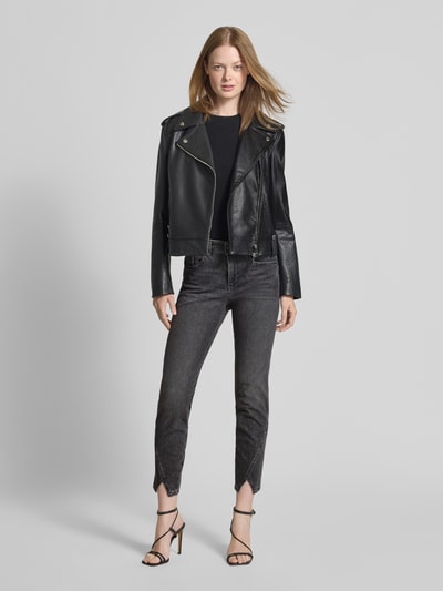 MAC Skinny Fit Jeans im 5-Pocket-Design Mittelgrau 1