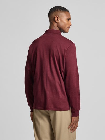 Polo Ralph Lauren Slim fit poloshirt in logostitching Bordeaux - 5