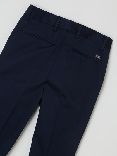 Scotch & Soda Loose tapered fit pantalon met stretch  Marineblauw - 3