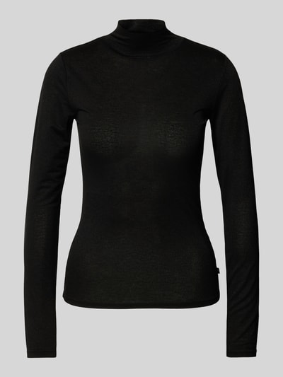 QS Longsleeve mit Stehkragen Black 2