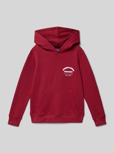 Jack & Jones Hoodie mit Kapuze Modell 'MEADOWS' Rot 1