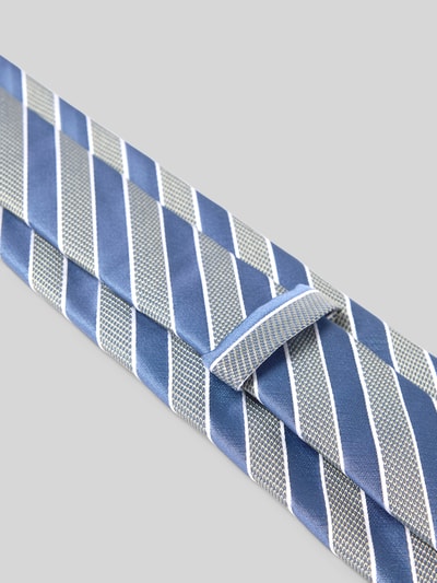 BOSS Stropdas van zijdemix Groen - 3