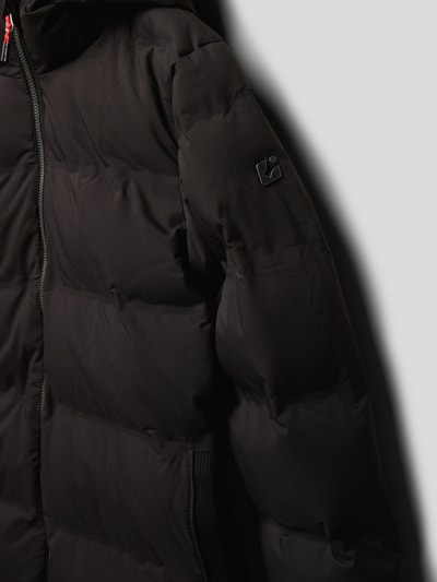 killtec Steppjacke in Überlänge Black 2