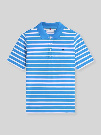 Tommy Hilfiger Regular Fit Poloshirts aus Baumwoll-Mix Sky 2