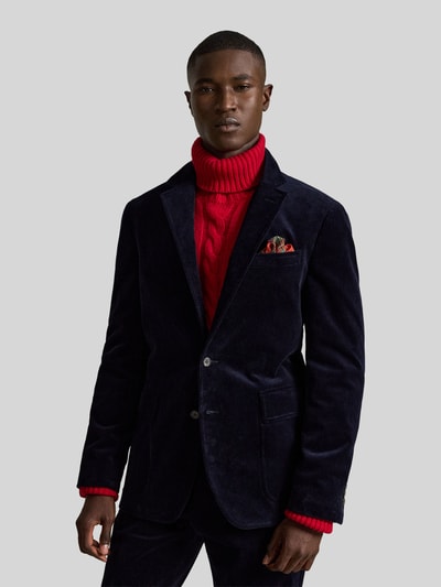 Polo Ralph Lauren Sakko aus Cord mit Brusttasche Dunkelblau 4
