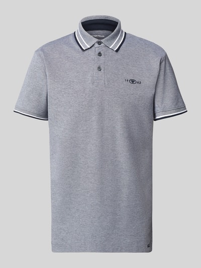 Tom Tailor Regular Fit Poloshirt mit Kontraststreifen Blau 2