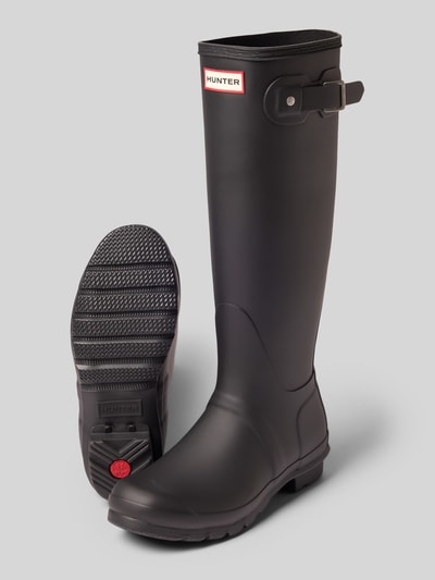 Hunter Stiefel mit verstellbarer Schnalle Black 4