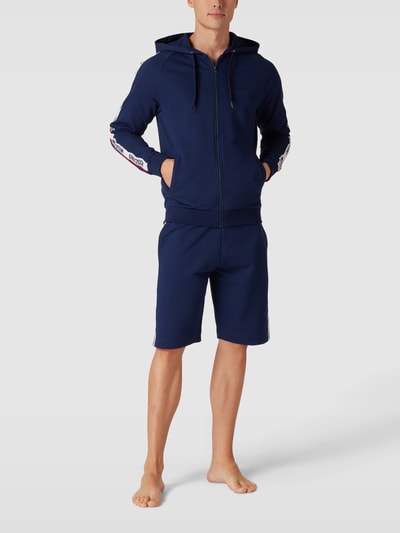 Moschino Swim + Underwear Bluza rozpinana z bocznymi wpuszczanymi kieszeniami Ciemnoniebieski 1