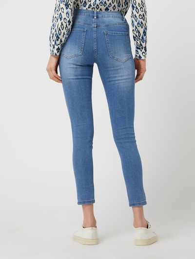 Vila Skinny Fit Jeans mit Stretch-Anteil Modell 'Skinnie' Jeansblau 5