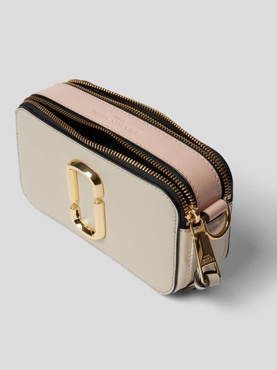 Marc Jacobs Crossbody Bag mit Label-Prägung Hellgrau 6