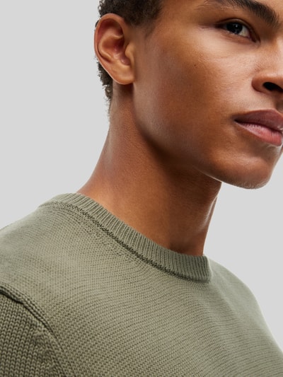 Tommy Jeans Regular Fit Pullover aus reiner Baumwolle Oliv 3