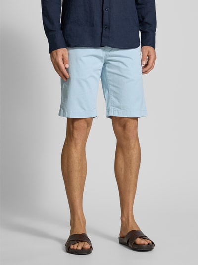 Marc O'Polo Regular Fit Shorts aus weichem Baumwoll-Mix Modell 'RESO JOGGER' Bleu 4