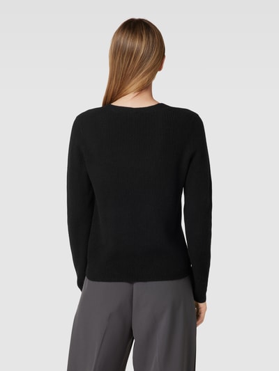 s.Oliver BLACK LABEL Strickpullover mit V-Ausschnitt Black 5