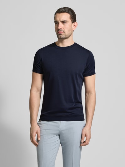 RAGMAN T-Shirt mit Rundhalsausschnitt Marine 4