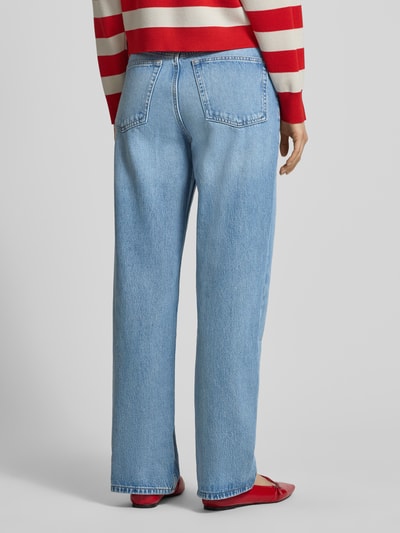 MANGO Jeans im Used-Look Modell 'RIVER' Jeansblau 5