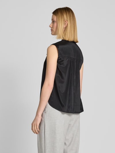 Christian Berg Woman Selection Blousetop met strik en knoopsluiting Zwart - 5