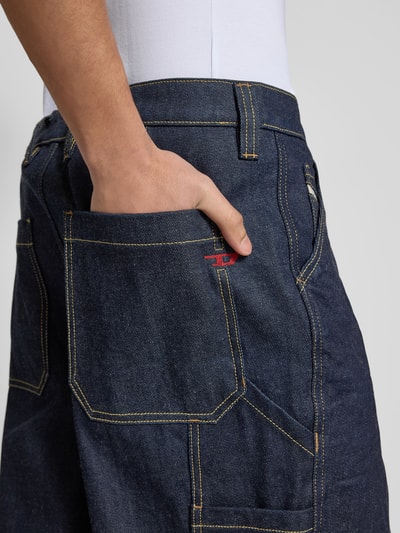 Diesel Shorts mit 5-Pocket-Design Jeansblau 3