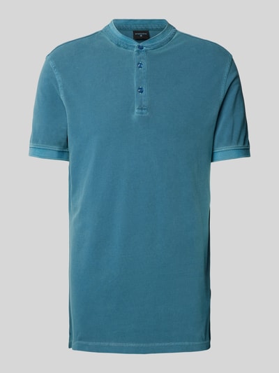 Strellson Regular Fit Poloshirt mit Stehkragen Modell 'Phillip' Petrol 2
