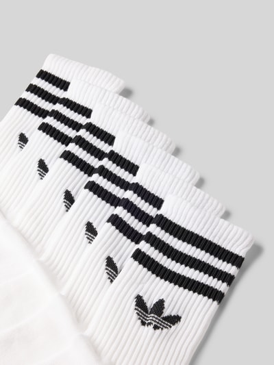 adidas Originals Skarpety z wyhaftowanym logo w zestawie 6 szt. model ‘Crew’ Biały 2