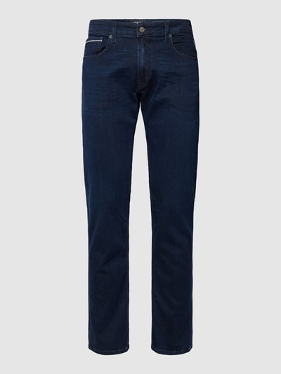 Replay Slim fit jeans met labelpatch, model 'GROVER' Donkerblauw - 2