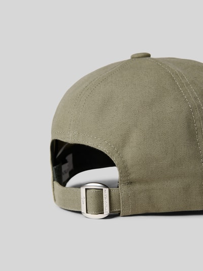 MAISON KITSUNÉ Basecap mit Motiv-Patch Oliv 4
