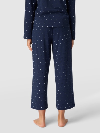 Jake*s Casual Pyjamabroek met polkadots Marineblauw - 5