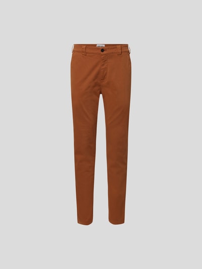Kenzo Chino mit Brand-Detail Cognac  2