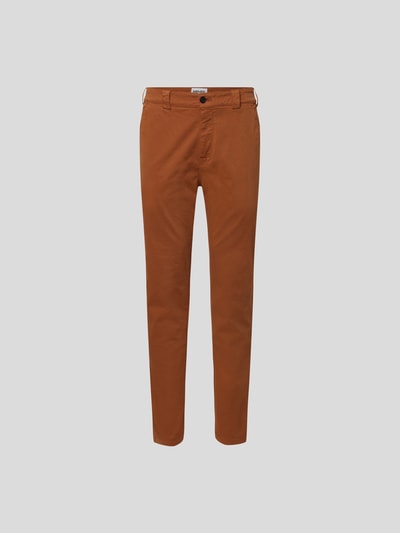 Kenzo Chino mit Brand-Detail Cognac 2