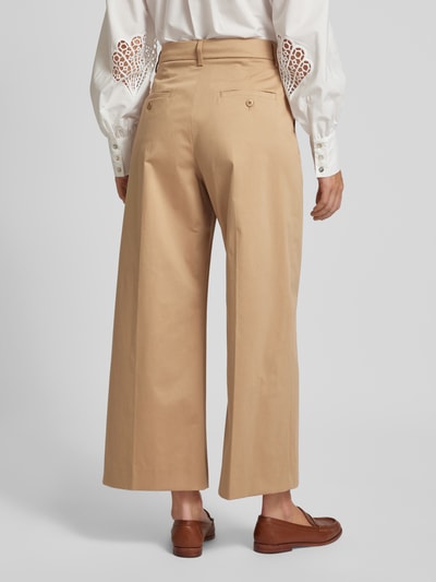 Weekend Max Mara Wide Leg Hose mit seitlichen Eingrifftaschen Modell 'URIAL' Camel 5