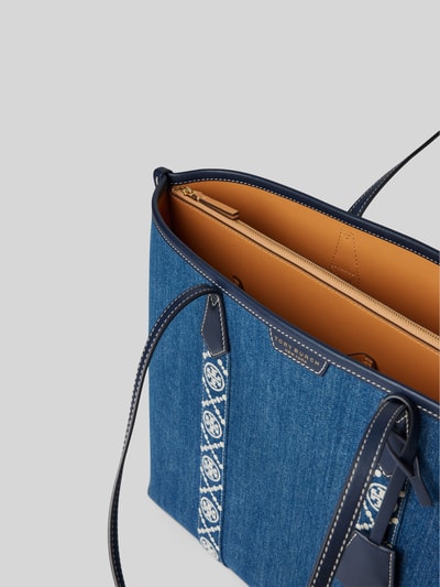 Tory Burch Shopper in Denim-Optik Jeansblau 5