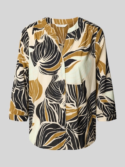 Tom Tailor Loose fit blouse van een mix van katoen en modal Zwart - 2