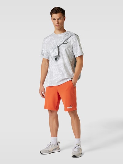 PUMA PERFORMANCE T-Shirt mit Allover-Muster Modell 'Summer' Weiss 1