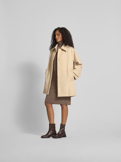 Joseph Relaxed Fit Mantel mit Kaschmir-Anteil Dunkelblau 1