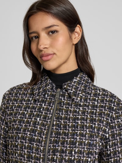 BOSS Orange Żakiet krótki o kroju regular fit z dodatkiem bawełny model ‘C_JAWEDI’ Granatowy 3