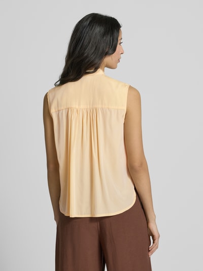 Christian Berg Woman Selection Blusentop mit Schluppe und Knopfleiste Hellgelb 5